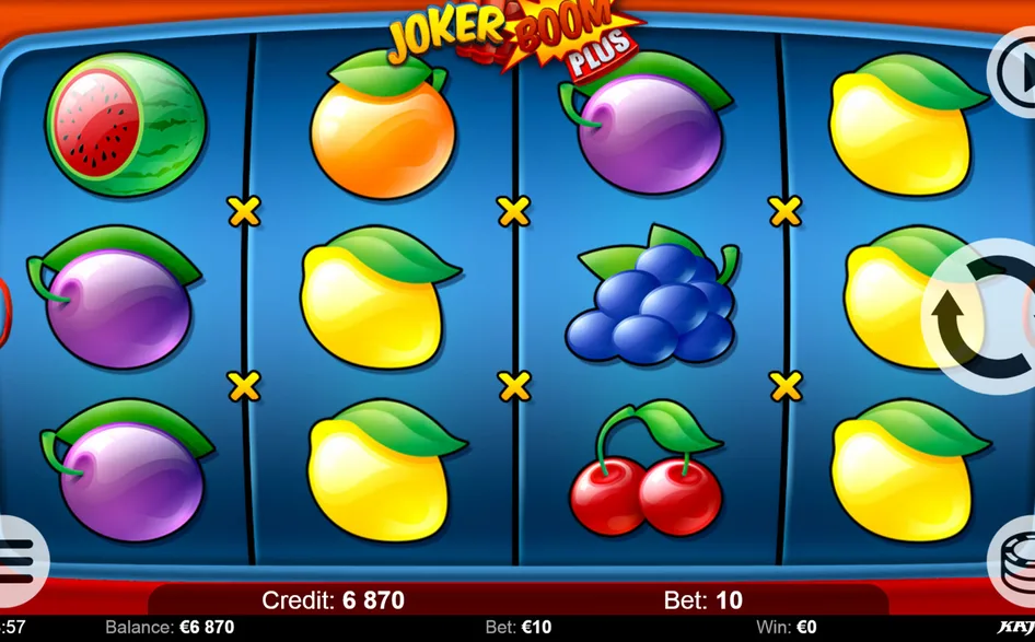 Válce hry Joker Boom Plus