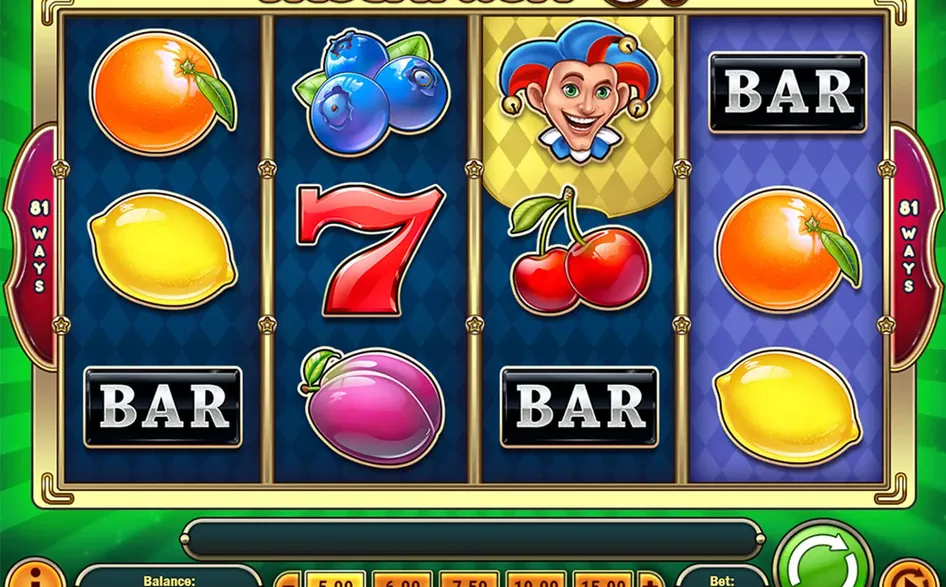 Válce hry Multifruit 81