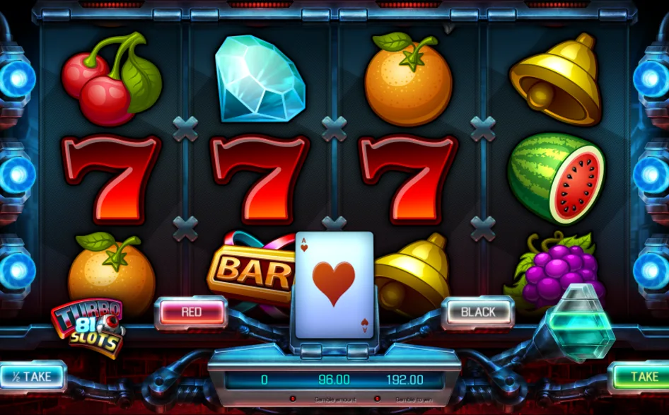 Válce hry Turbo Slots 81
